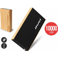 Awei P93K Power Bank 10000mAh Brown
