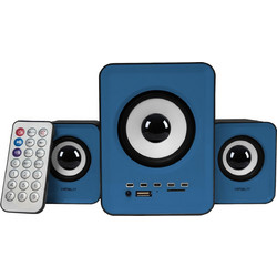 Mini 2.1 USB TF Multimedia FM Speaker + Remote