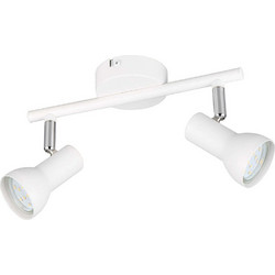 Φωτιστικό Οροφής - Σποτ Cantar R81792031 25,5x8x15,5cm 2xGU10 5W White RL Lighting