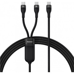 Baseus Flash Series II Cable USB-C male - USB-C male x2 1.5m CASS060001