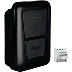 Hager Witty Plus XVL122SFL 22kW Τριφασικός Type 2