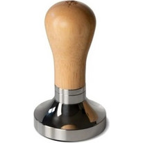 Eureka Tamper 58mm, oak wood