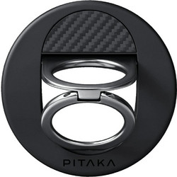 Pitaka Magnetic Holder Magez Grip 3 Magsafe For Phone Black Grey - (MGB2402)