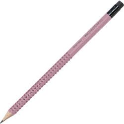 Μολύβι Faber-Castell Grip 2001 HB με Γόμα Λιλά