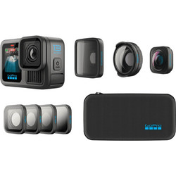 Action Camera GoPro Hero 13 + HB-Series Lens Collection - Black AKTLM-001
