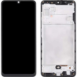 Οθόνη OLED και Μηχανισμός Αφής με Πλαίσιο για Samsung - Galaxy A32 4G - Awesome Black - (A325F)