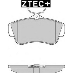 ΔΙΣΚΟΦΡΕΝΑ ZTEC+ PEUGEOT ΟΠΙΣΘ VP1740