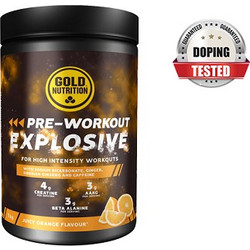 Gold Nutrition Pre Workout Explosive Orange 1kg