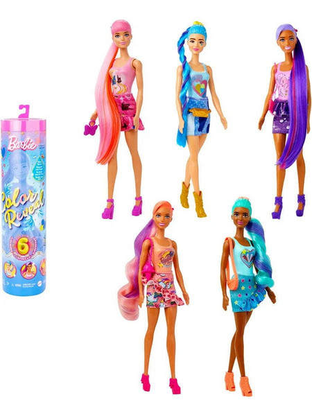 Mattel Barbie Color Reveal Totally Denim Series 6
