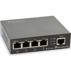 LevelOne GEP-0523 Unmanaged L2 Switch με 4 Θύρες Ethernet 1Gbps