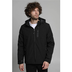 Double Neoprene Ανδρικό Μπουφάν Μαύρο MJK-170