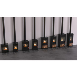 Barbas Bellfires Box 35 40-105 Ατσάλινη Ξυλόσομπα 5.3kW