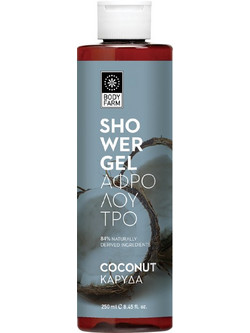 Bodyfarm Coconut Αφρόλουτρο σε Gel 250ml