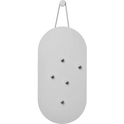 Zone Denmark Μαυροπίνακας Μεταλλικός 30x60 -A-Bulletin Board Soft Grey