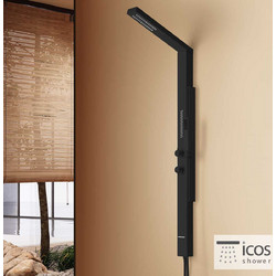 ΣΤΗΛΗ ΝΤΟΥΖ FINA ICOS ΥΨΟΣ 140 εκ. BLACK MATT