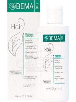 Bema Bio Hair Φυτικό Σαμπουάν κατά της Ξηροδερμίας & της Πιτυρίδας για Ταλαιπωρημένα Μαλλιά 200ml