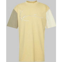 Karl Kani Signature Block T-Shirt Ανδρικό - Sand/Military Green/Light Sand