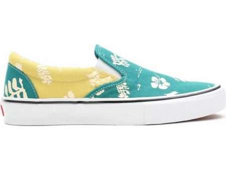 Vans Aloha Skate Slip-On - Marine/Gold (VN0A5FCA3LA)