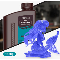 Sunlu ABS Like Resin Transparent Blue 1kg