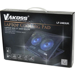 Vakoss LF-2463 Cooling Pad για Laptop έως 17" με 2 Ανεμιστήρες