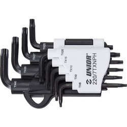 Unior 617077 Σετ Κλειδιών Torx 9ΤΜΧ