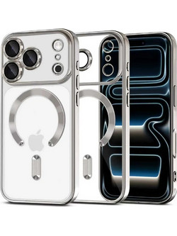 Tech-Protect Θήκη MagFlex Magsafe iPhone 17 Pro Shiny Silver