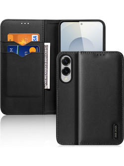 Dux Ducis Hivo Wallet Flip Cover Black (Samsung Galaxy S25 Edge)