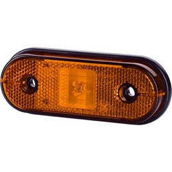 ΦΩΣ ΟΓΚΟΥ ΑΝΑΚΛΑΣΤΙΚΟ LD633 12/24V 1LED HORPOL ΠΟΡΤΟΚΑΛΙ (11,2 x 4 cm) -1ΤΕΜ