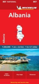 Albania - Michelin National map 807