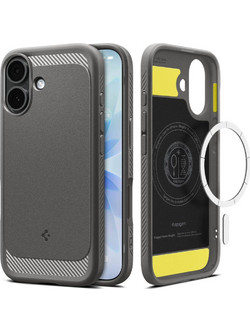 Θήκη κινητού Spigen Rugged Armor MagSafe for iPhone 17 Grey