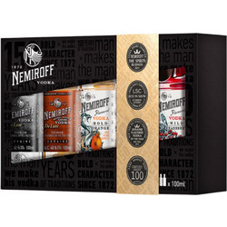 NEMIROFF VODKA 150 YEARS TRADITION MINI MIX SET 5X100ml