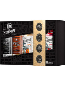 NEMIROFF VODKA 150 YEARS TRADITION MINI MIX SET 5X100ml