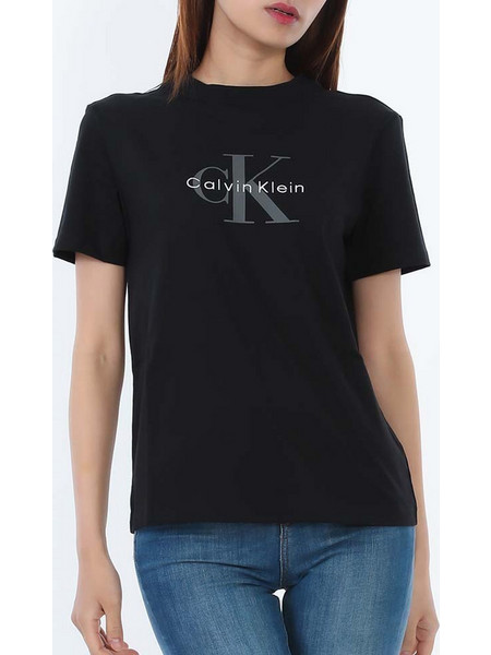 CALVIN KLEIN JEANS HR SS CLSSC MNLG CNC LV047B865G-UB1 Black