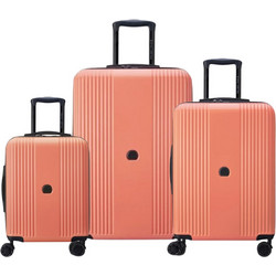 Delsey Ophelie Σετ Βαλίτσες 3τμχ Coral