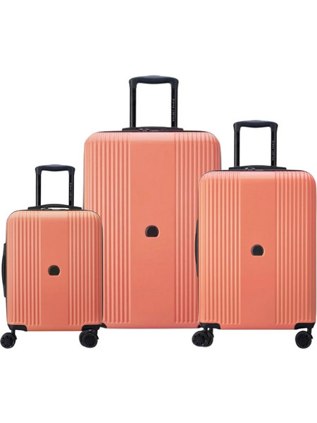 Delsey Ophelie Σετ Βαλίτσες 3τμχ Coral