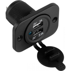 Peiying PY-CHR0001 Φορτιστής αυτοκινήτου σασί μονός 2xUSB 3100mA
