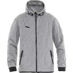John Doe Φούτερ με Κουκούλα XTM hoodie grey melange