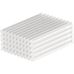 GOOBAY ράβδοι σιλικόνης 77851, Φ7mm x 100mm, διάφανο, 50τμχ