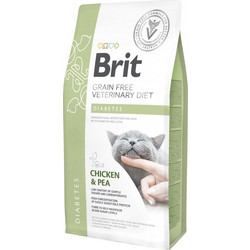 Brit Vetenirary Diet Grain Free Diabetes with Chicken & Pea 5kg