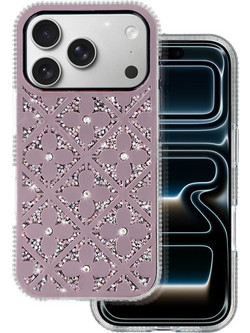 Flower Case for Iphone 17 Pro Max pink