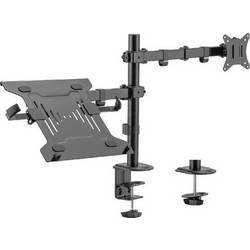 Gembird Desk Monitor Arm and Notebook Tray Βάση Οθόνης