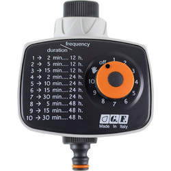 GF Garden GF10 Προγραμματιστής Ποτίσματος Μπαταρίας 1 Εξόδου