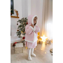Boboli βρεφικό μπουφάν διπλής όψης - 742092 Ροζ