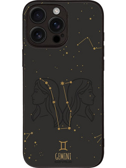 Sonique Zodiac Series Gemini Back Cover (iPhone 16 Pro Max)