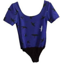 Γυναικείο Κορμάκι Chic Mess Birds Μπλε