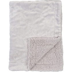 Kidscom Κουβέρτα Αγκαλιάς Fleece Stars Grey 80x110cm