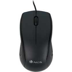 NGS Mist Ενσύρματο Ποντίκι Black