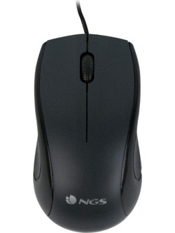 NGS Mist Ενσύρματο Ποντίκι Black