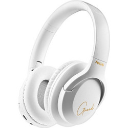 NGS Artica Greed Ασύρματα Bluetooth Ακουστικά Over Ear Λευκά