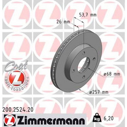 Zimmermann Δισκόπλακα - 200.2524.20
